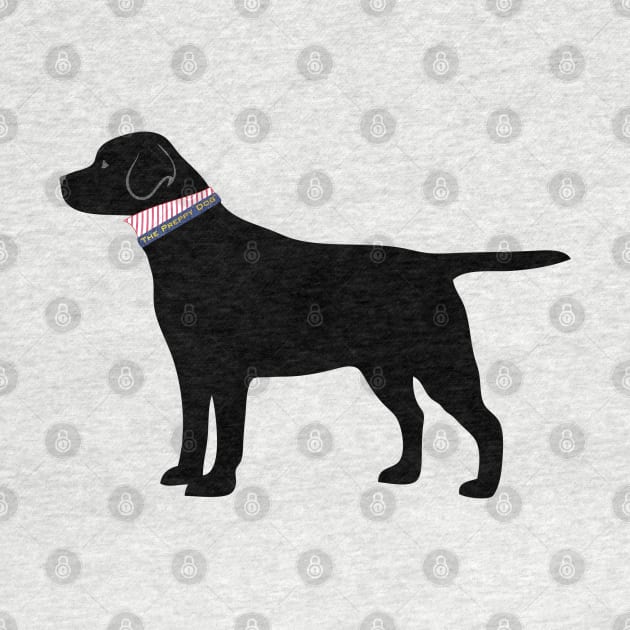 Preppy Dog Black Lab by EMR_Designs